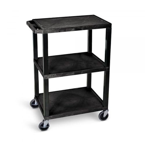 FSE 373-WT34S Tuffy Utility Cart - Three Shelves - Image 1