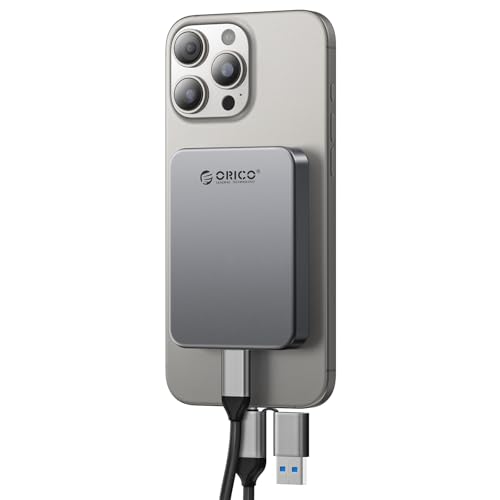 ORICO 512GB Magnetic Portable SSD, Metal Body - Image 2