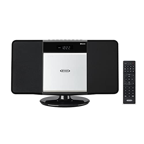 Jensen® JBS-300 Home Bluetooth Stereo Shelf Music System Speakers - Image 2