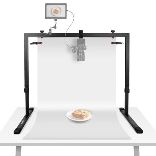 NEEWER Overhead Camera Mount Rig for Top Down Shots, Heavy Duty - Image 2