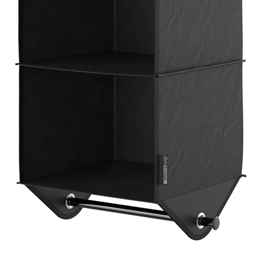ClosetMaid 3-Shelf Fabric Hanging Closet Organizer | Home Organization - Image 6