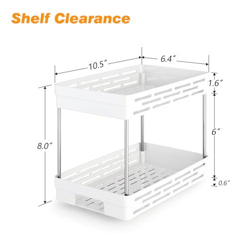 Pull Out Spice Rack Organizer for Cabinet, 3 Packs S | All Products - Image 4