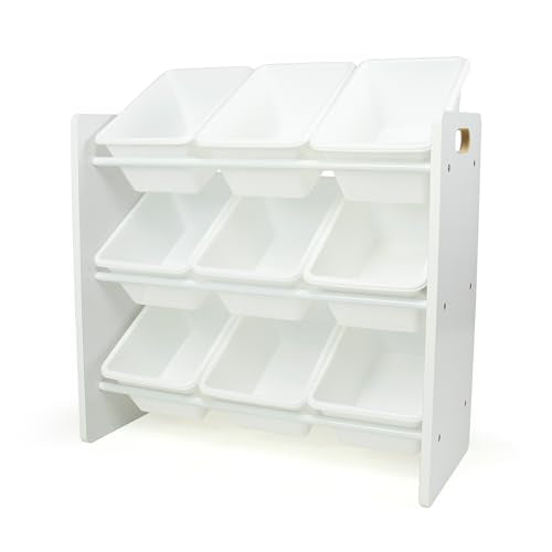 Humble Crew Kids Toy Organizer with 9 Bins, 3 Tier Storage - Image 2