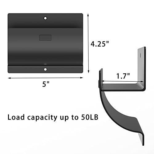 Heavy-Duty Ladder Hanger-Wall Mount Ladder Hook-Garage - Image 3