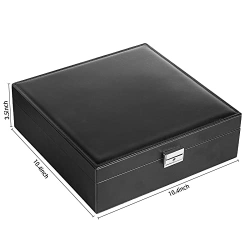 Jewelry Box, Jewelry Boxes for Women & Men with PU Leather - Image 6