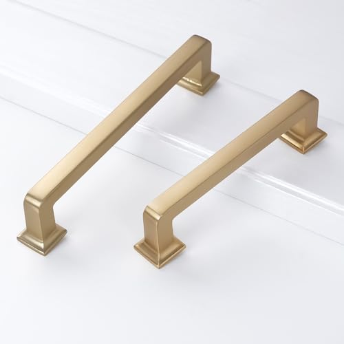 10 Pack 5 Inch Champagne Bronze Kitchen Cabinet Handles - Image 7