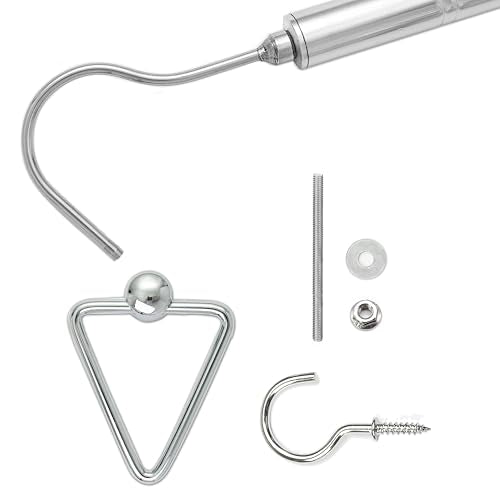 Complete Ladder Pull Down System Kit, Attic Pull Down Hook - Image 2