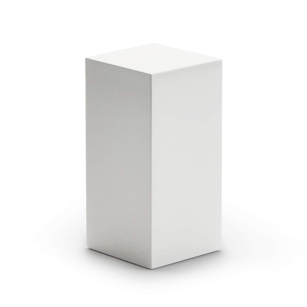 Oirlv Small White Display Riser for Jewelry,Cute Trophy Base - Image 1