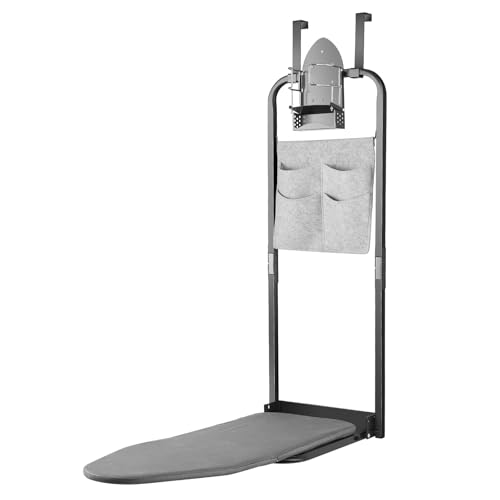 Over the Door Ironing Board 13x36 inches with Iron Holder - Image 2