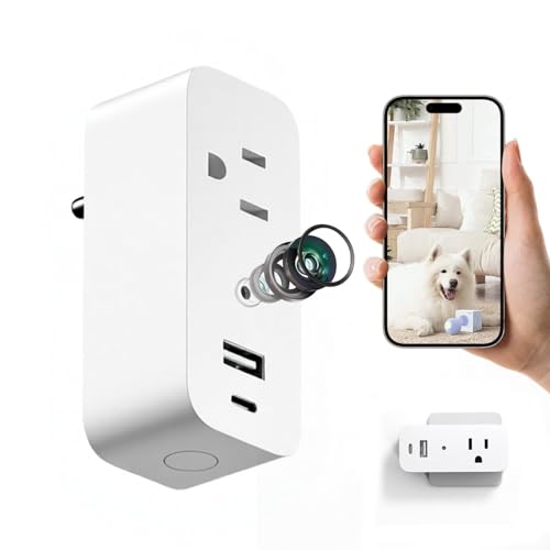 ULar 1080P WiFi Wall Outlet Camera with 32 GB Card Local Storage - Image 2