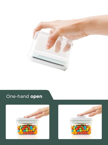 Small Airtight Container, 0.3Qt Mini Snack Jar with Pop-Top Lid - Image 5