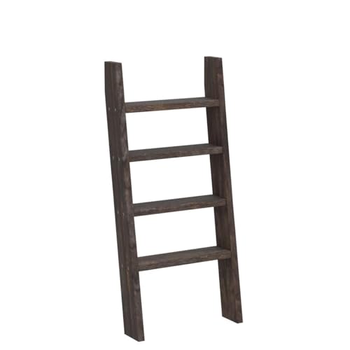 KIAYACI 4-Tier Blanket Ladder Shelves Farmhouse Decorative - Image 6