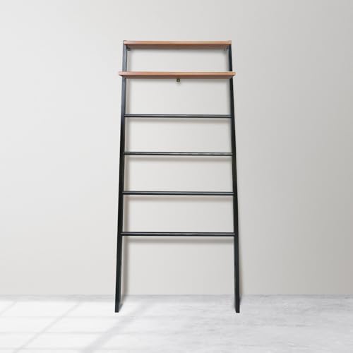 Space Saving 100% Solid Wood 6-Tier Blanket Ladder | Garage Storage - Image 3