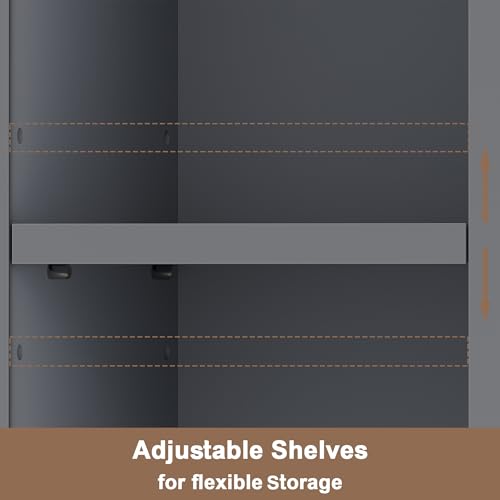 ChooChoo Narrow Bathroom Storage Cabinet | Home Organization - Image 6