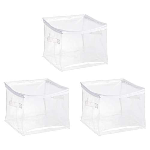 Amazon Basics Clear Zippered Storage Bags for Closet | All Products - Image 2