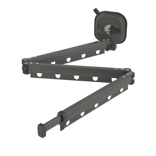 Clothes Drying Rack Wall Mounted with Suction Cup, Drying - Image 2
