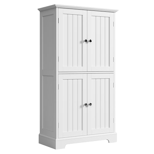 ChooChoo Bathroom Floor Cabinet with Adjustable Shelves - Image 2