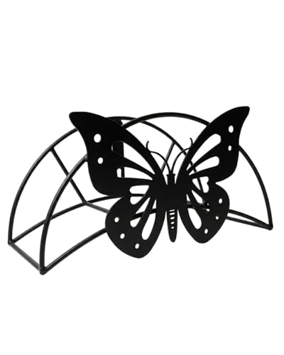Butterfly Garden Hose Holder Wall Mount MetalHeavy Duty Hose - Image 8