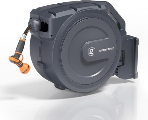 Giraffe Tools Retractable Garden Hose Reel Auto Rewind - Image 2