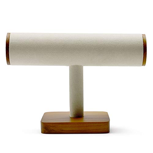 Oirlv Solid Wood Hovering T-Bar Jewelry Display Stand - Image 2