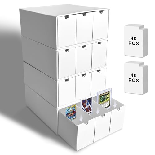 Trading Card Storage Box, Top Loaders Storage Box with 80 - Image 2