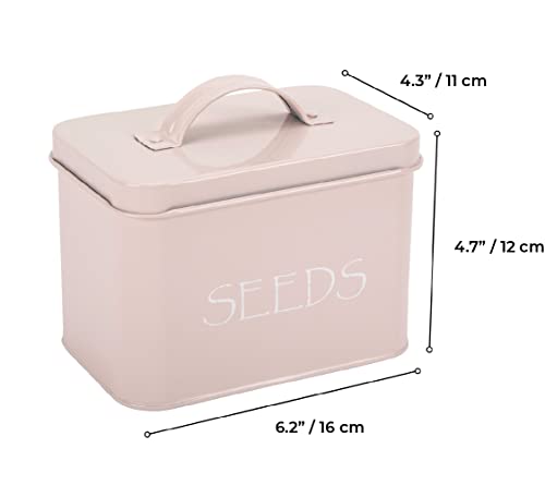 Katai Seed Storage Box – Durable Metal Seed Organizer - Image 4