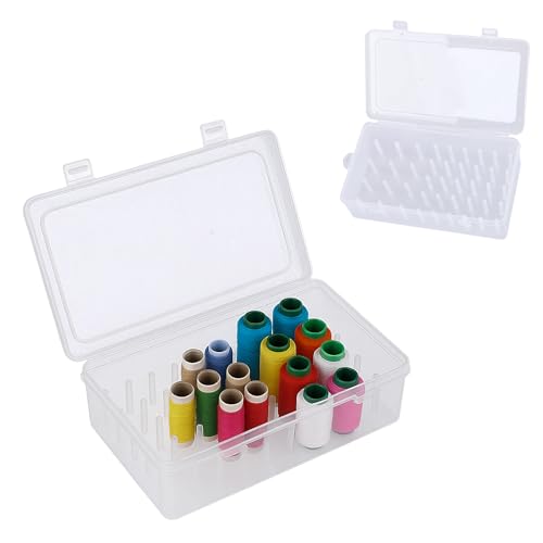 Threads Organizer Box | 42 Slots Thread Holders for Spools - Image 2