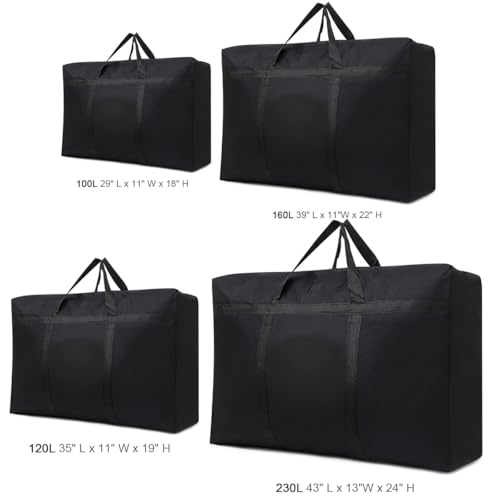 Heavy Duty Storage Bag with Handles for Moving & Storage (31Gal - Image 7