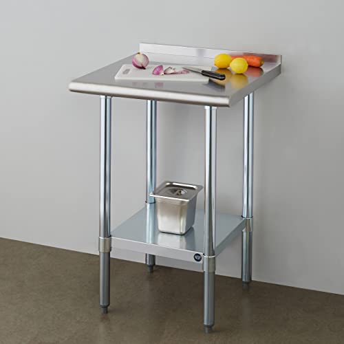 ROCKPOINT Stainless Steel Table for Prep & Work | Home Organization - Image 3