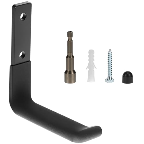 QWORK Heavy-Duty Garage Storage Hooks, 4 Pack Steel Wall - Image 6