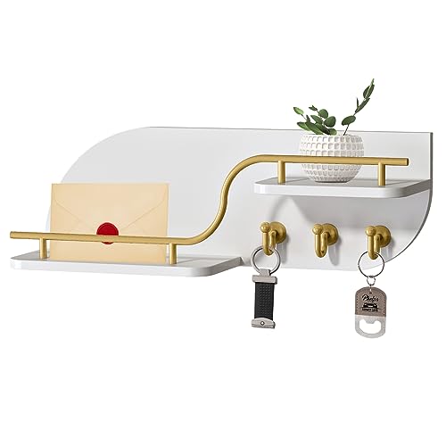 Key Holder for Wall, Decorative Key and Mail Organizer - Image 2
