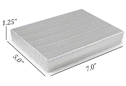 RJ Displays 6 Pack Cotton Filled Silver Foil Color Paper - Image 5