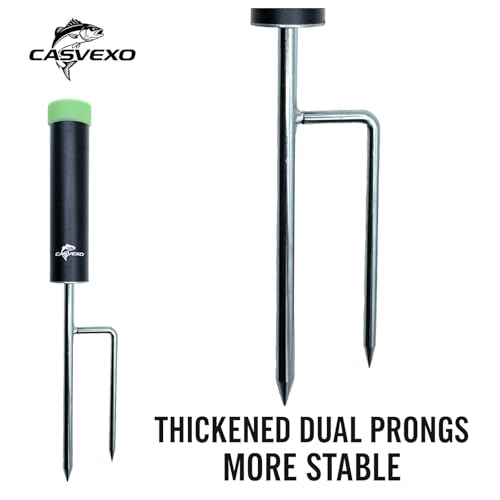 4 Pack Fishing Rod Holder, Aluminum Fishing Pole Holder - Image 6