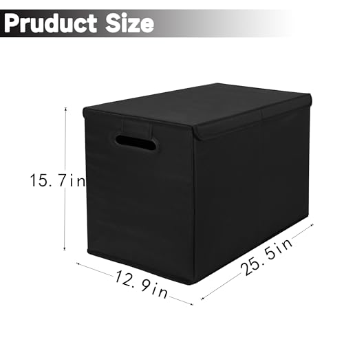 AOKJOY Car Trunk Organizer with Lid, 26x13x16 Inches - Image 3