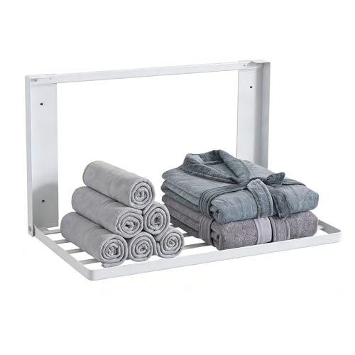 White Magnetic Appliance Shelf, Side Storage for Fridge & Washer - Image 2