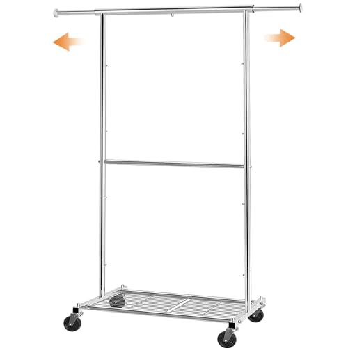 Simple Trending Clothing Garment Rack, Extendable Clothes Rack - Image 2