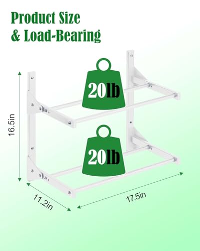 AHOWPD Wall Mount Filament Storage Rack- Wall Mount 3D - Image 5