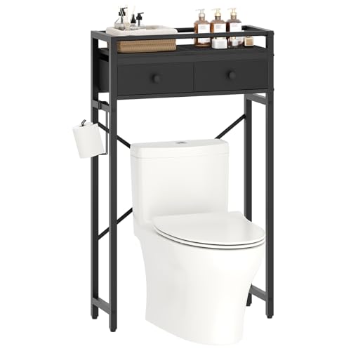 MAHANCRIS Over Toilet Storage, 2-Tier Bathroom Organizer - Image 2