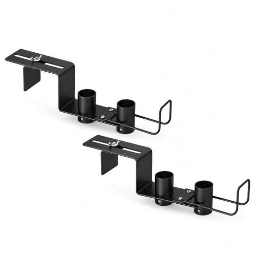 Pool Fence Hooks Adjustable, Heavy Duty Metal Hanger - Image 2