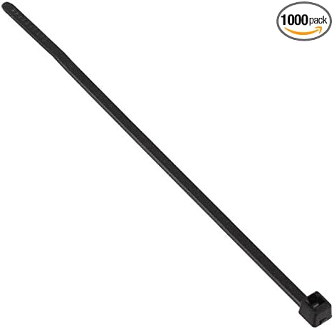 Hellermann Tyton 1000 Pack Cable Tie 4-inch Long UL Rated 18lb Tensile Strength - T18R0M4