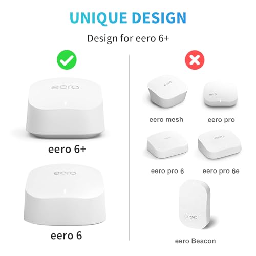 3Pack Wall Mount Holder for eero 6 Plus 6+ and eero 6 Router Mesh - Image 3