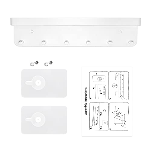 6 Hooks Key Holder for Wall, Mail Organizer Wall Mount with Key - Image 8