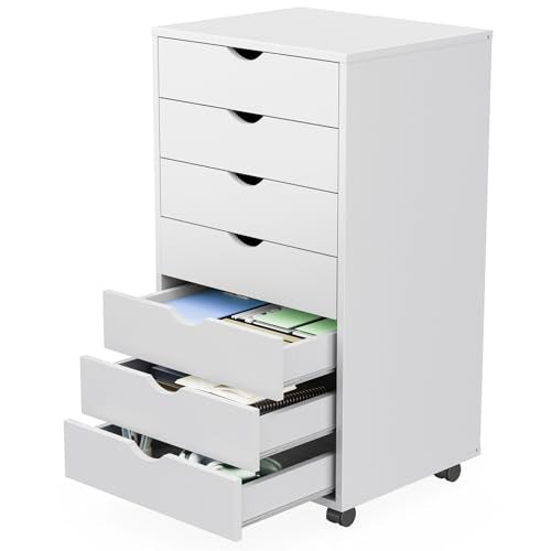 Sweetcrispy 7 Drawer Rolling Storage Cabinet with Wheels - Image 2