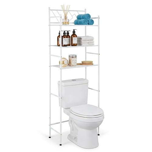 Home Zone Living Over-the-Toilet Bathroom Storage Cabinet - Image 2