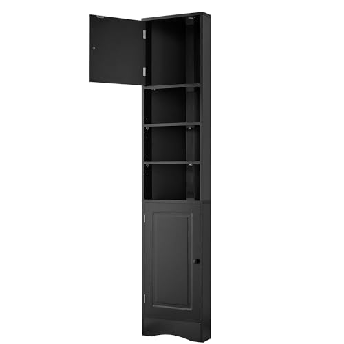 Favfurish Corner Bathroom Cabinet with Adjustable Shelves, 2 - Image 8