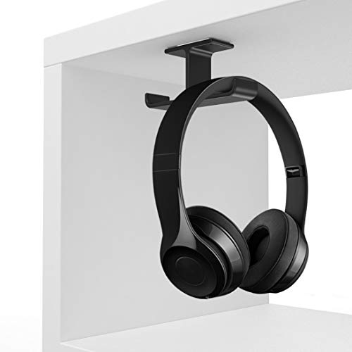 Dual Headphone Hanger Stand for Under Desk, Aluminum - Image 5