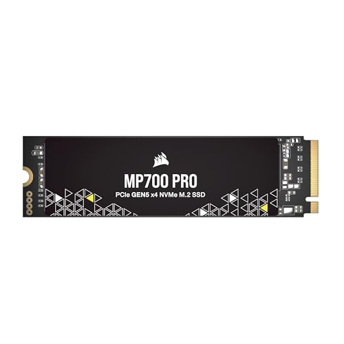 Corsair MP700 PRO 1TB M.2 PCIe Gen5 x4 NVMe 2.0 SSD – M.2 2280 – - Image 2