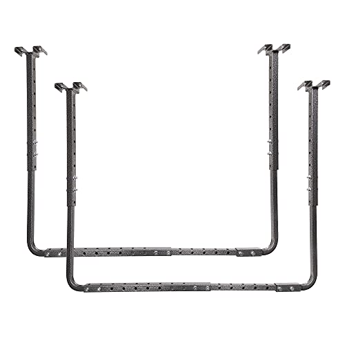 HyLoft Adjustable Garage Ceiling Mount Storage Rack Kit - Image 2