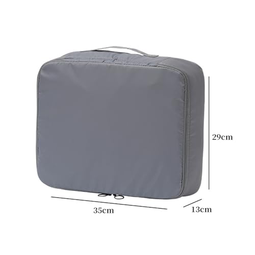 3 Pockets Packing Cubes for Suitcases, Lightweight Travel Luggage - Image 3