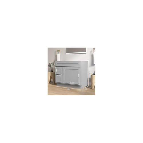 Vanity Art 36 Inch Single Bathroom Vanity Base Only Cabinet - Image 4